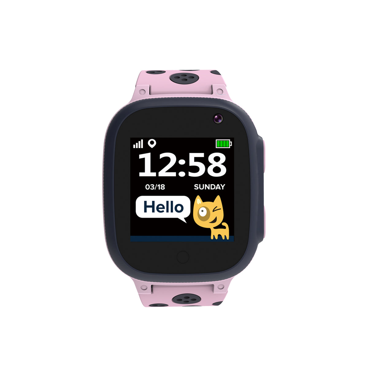 Dětské chytré hodinky Canyon Sandy, GPS + GSM, růžová