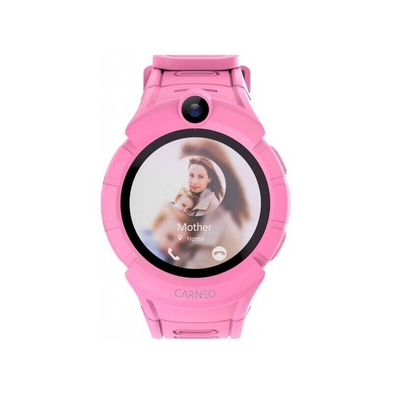 Dětské chytré hodinky Carneo GuardKid+ Mini, růžová