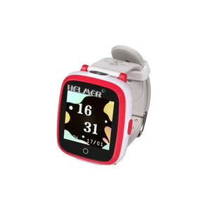 Dětské chytré hodinky Helmer KW 802, SIM karta, červeno-bílá POUŽ