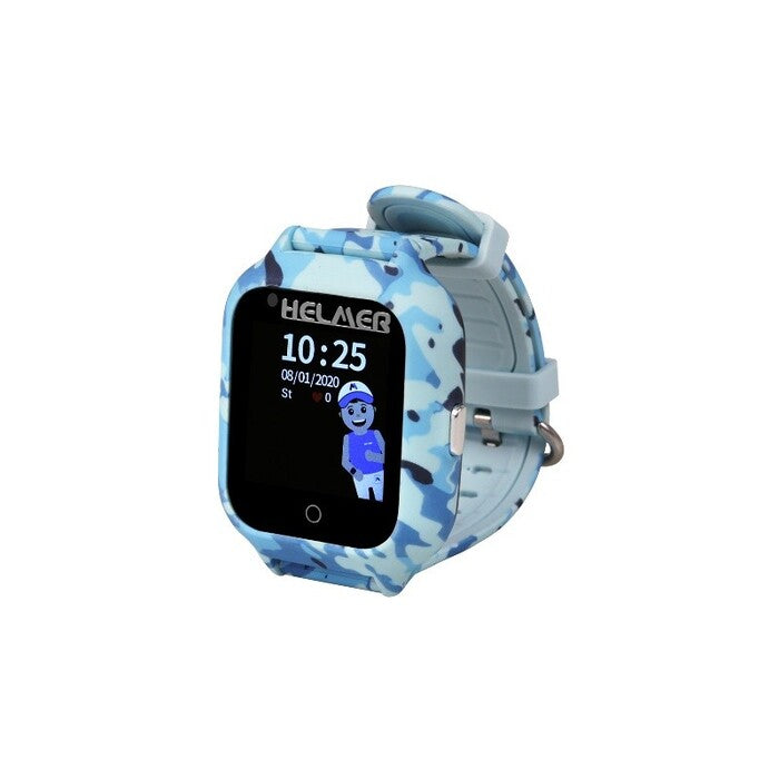 Dětské chytré hodinky Helmer LK 710 s GPS lokátorem, modrá