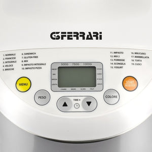 Domácí pekárna G3Ferrari Pagnotta G10078, 19 programů