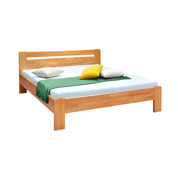 Levně Dřevěná postel Maribo 160x200, olše