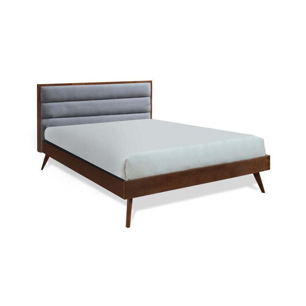 Levně Dřevěná postel Olivia 160x200, ořech, bez matrace