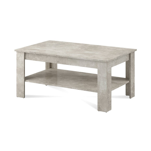 Levně Konferenční stolek Nive - obdélník (beton jasný)