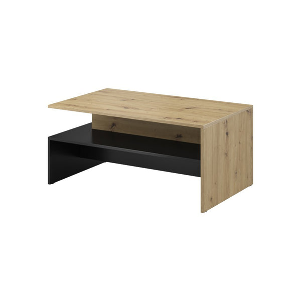 Levně Konferenční stolek Tende (černá, dub artisan)