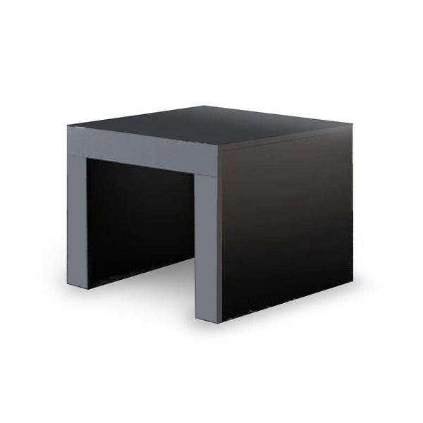 Levně Konferenční stolek Tess - čtvercový (černá)