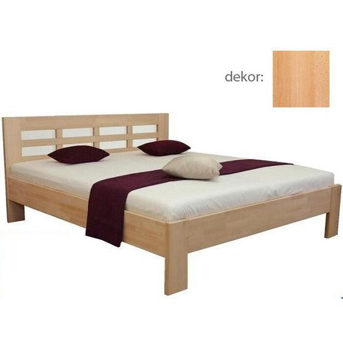 Dřevěná postel Vegas 2, 180x200, vč.roštu a úp,bez matrace,masiv