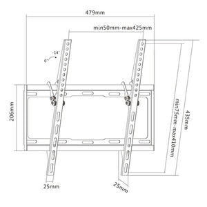 Držák TV AQ Vision OKDR44N, 32"-55", 35kg, náklopný