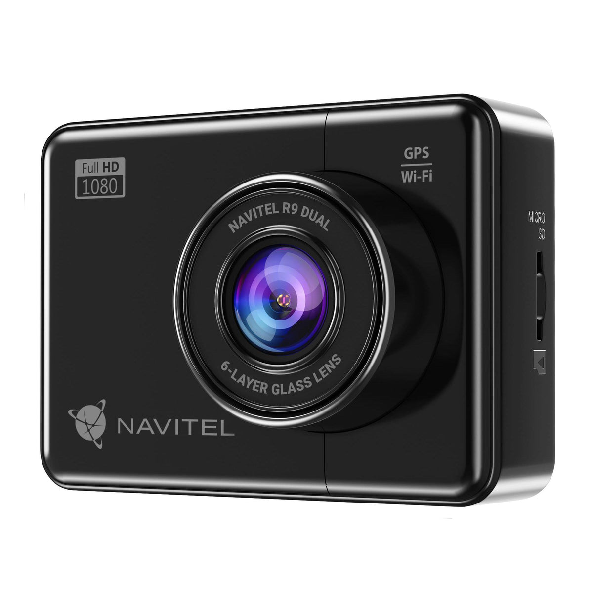 Duální kamera do auta Navitel R9 DUAL, GPS, WiFi, 2,7&quot;, 170°