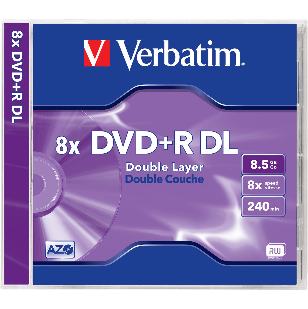 Verbatim DVD+R DL 8,5GB 8x, 1ks (43540)
