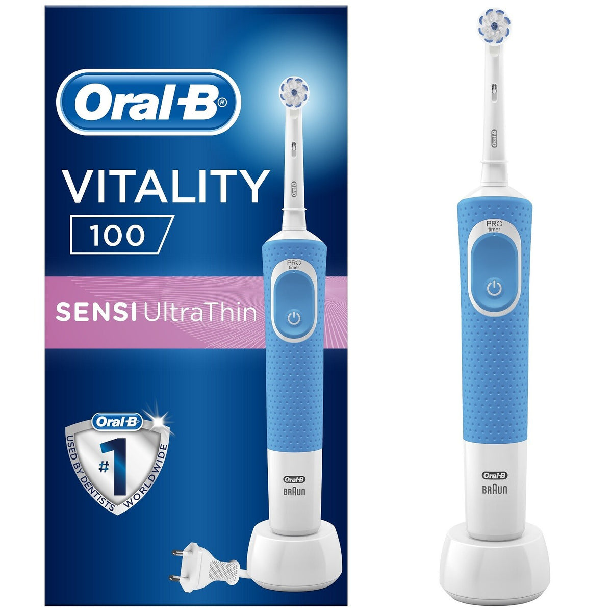 Elektrický zubní kartáček Oral-B Vitality 100 Sensitive