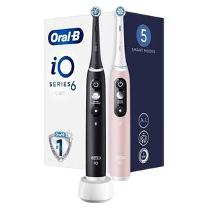 Elektrický zubní kartáček Oral-B iO6 Series Duo Pack, 2 ks