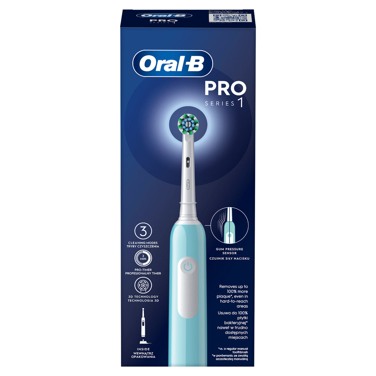 Elektrický zubní kartáček Oral-B Pro Series 1 Blue