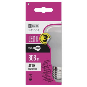 Emos ZQ7141 LED žárovka Classic R63 10W E27 neutrální bílá