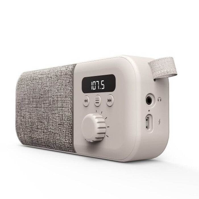ENERGY Fabric Box Radio Cream