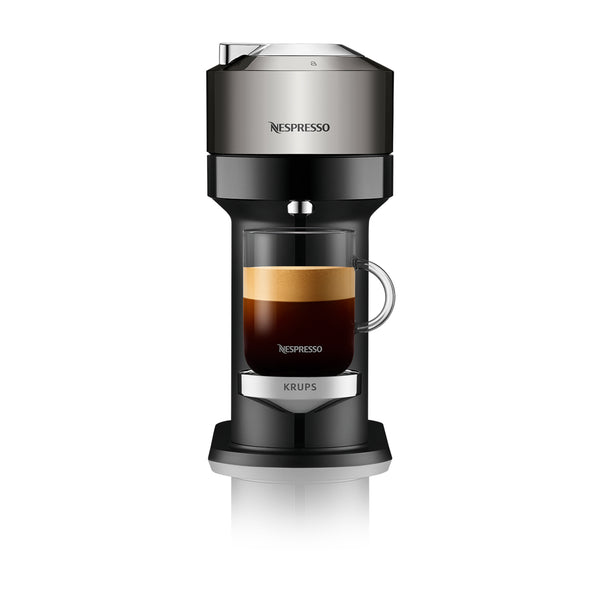 Levně Kapslový kávovar Nespresso Vertuo Del. Dark Chrome Krups XN910C10
