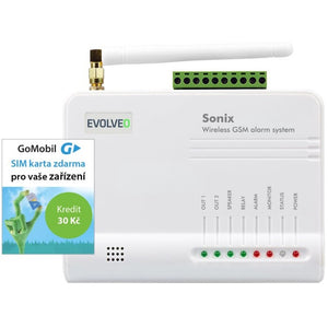 Evolveo Alarmex, bezdrátový GSM alarm s ochranou proti sabotáži