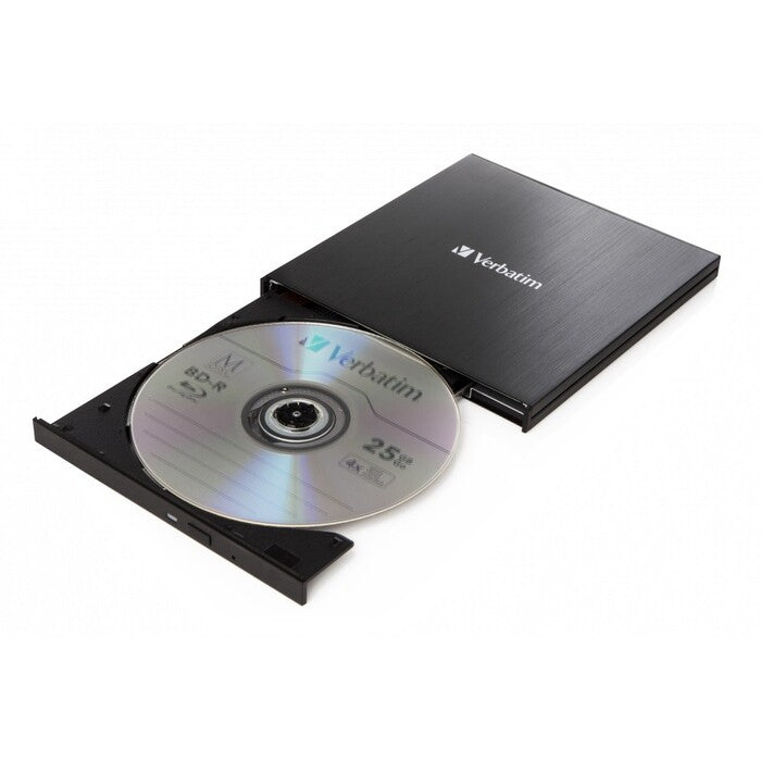 Externí CD/DVD mechanika Verbatim Slimline (43886)