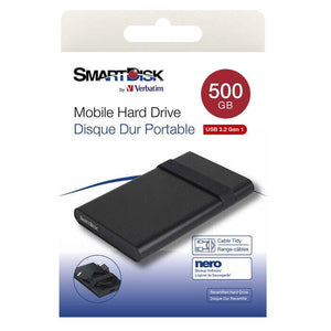 Externí HDD 500GB Verbatim Smartdisk (69811) POUŽITÉ