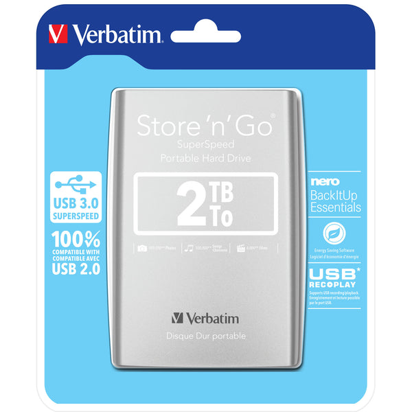Levně Externí HDD 2TB Verbatim Store 'n' Go (53189)