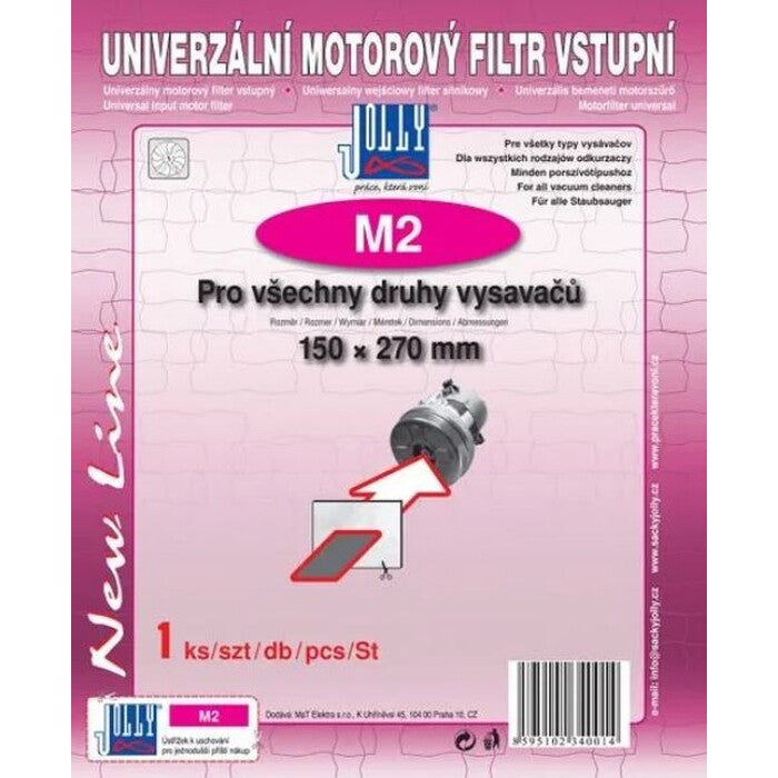 Univerzální mikrofiltr Jolly M2, vstupní