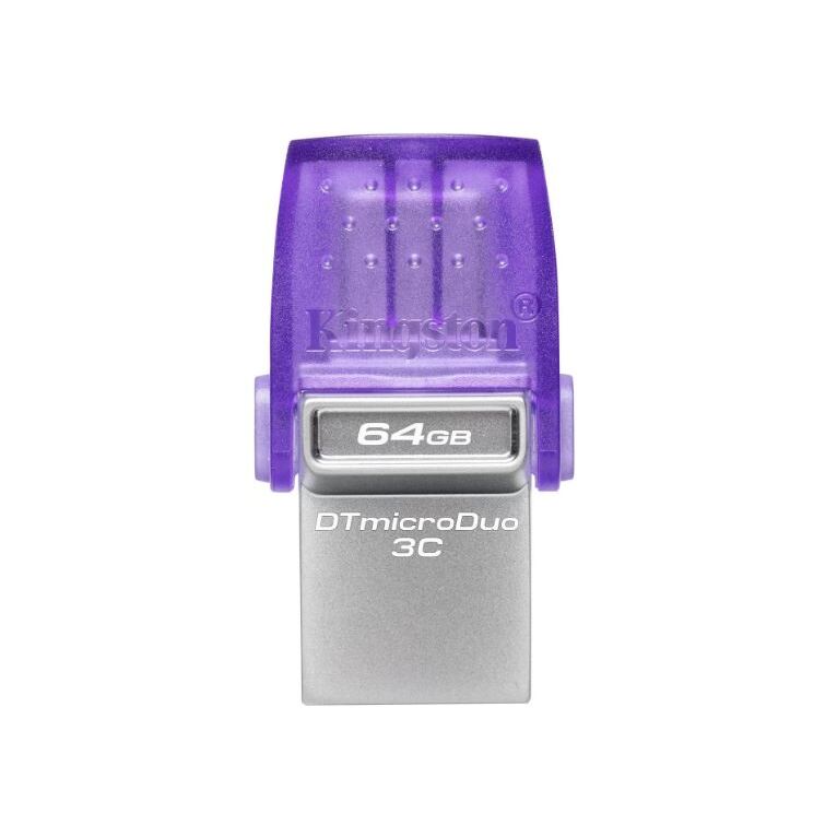 Flash disk Kingston DataTraveler 64GB, 200MB/s, duální USB C