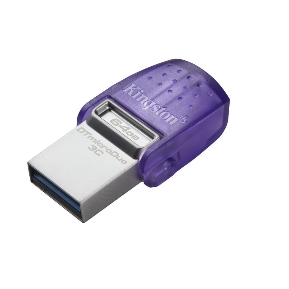 Flash disk Kingston DataTraveler 64GB, 200MB/s, duální USB C