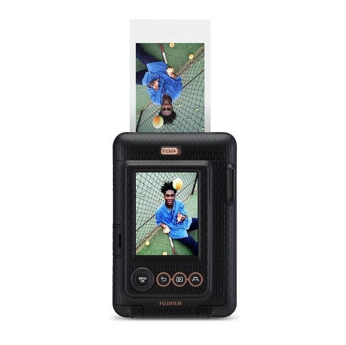 Fotoaparát Fujifilm Instax Mini LiPlay, černá