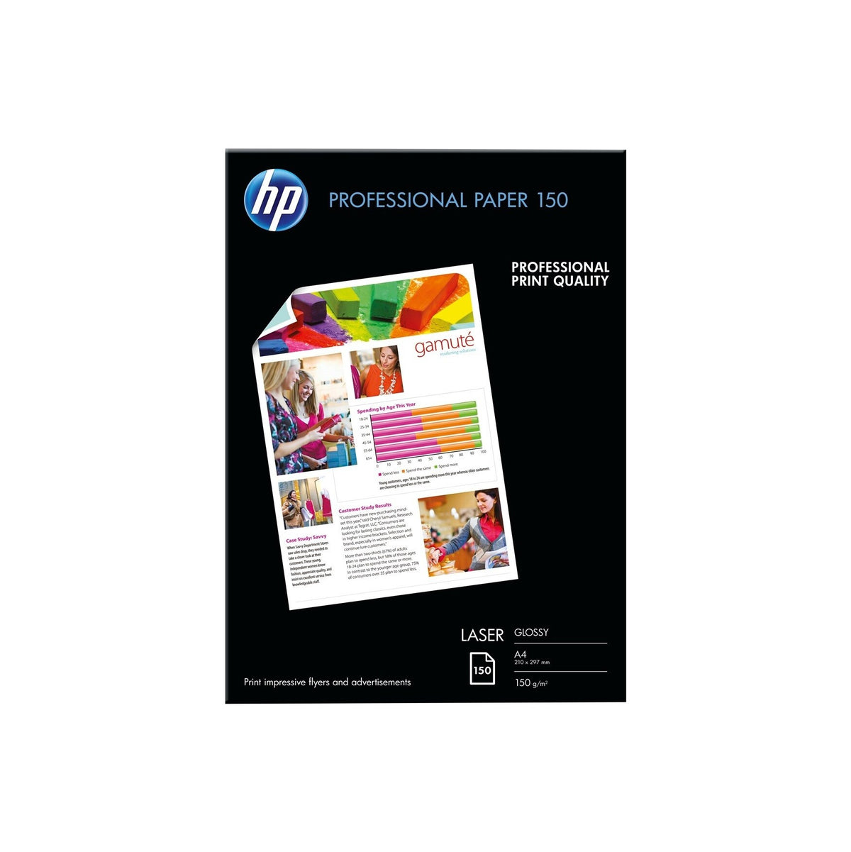 Fotopapír HP CG965A A4, 150g/m2, 150ks/bal