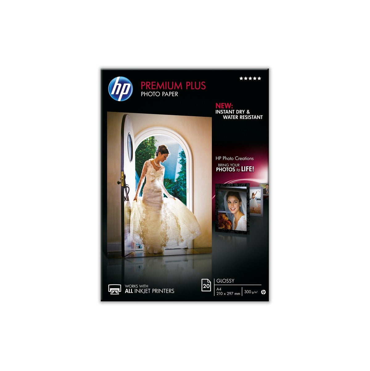 Fotopapír HP CR672A A4, 300g/m2, 20ks/bal