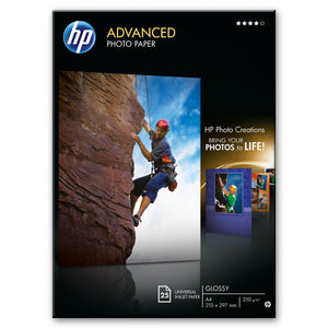 Fotopapír HP Q5456A A4, 250g/m2, 25ks/bal
