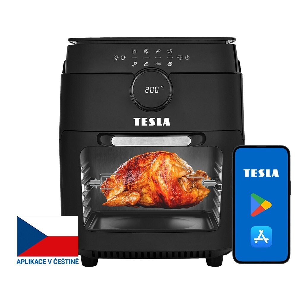 Fritéza TESLA AirCook & Grill QG800 WiFi, 12l