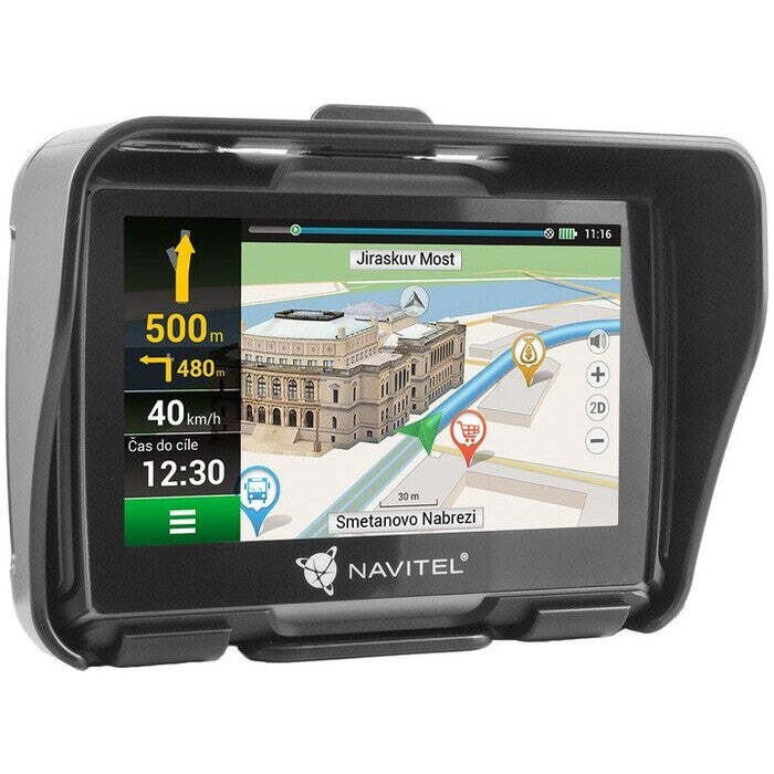 GPS Motonavigace Navitel G550 4,3&quot;, speedcam, 47 zemí, LM POUŽIT