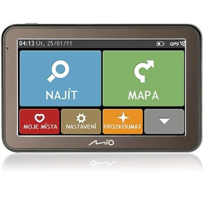GPS Navigace Mio Spirit 7100, 5&quot;, 44 zemí, LM