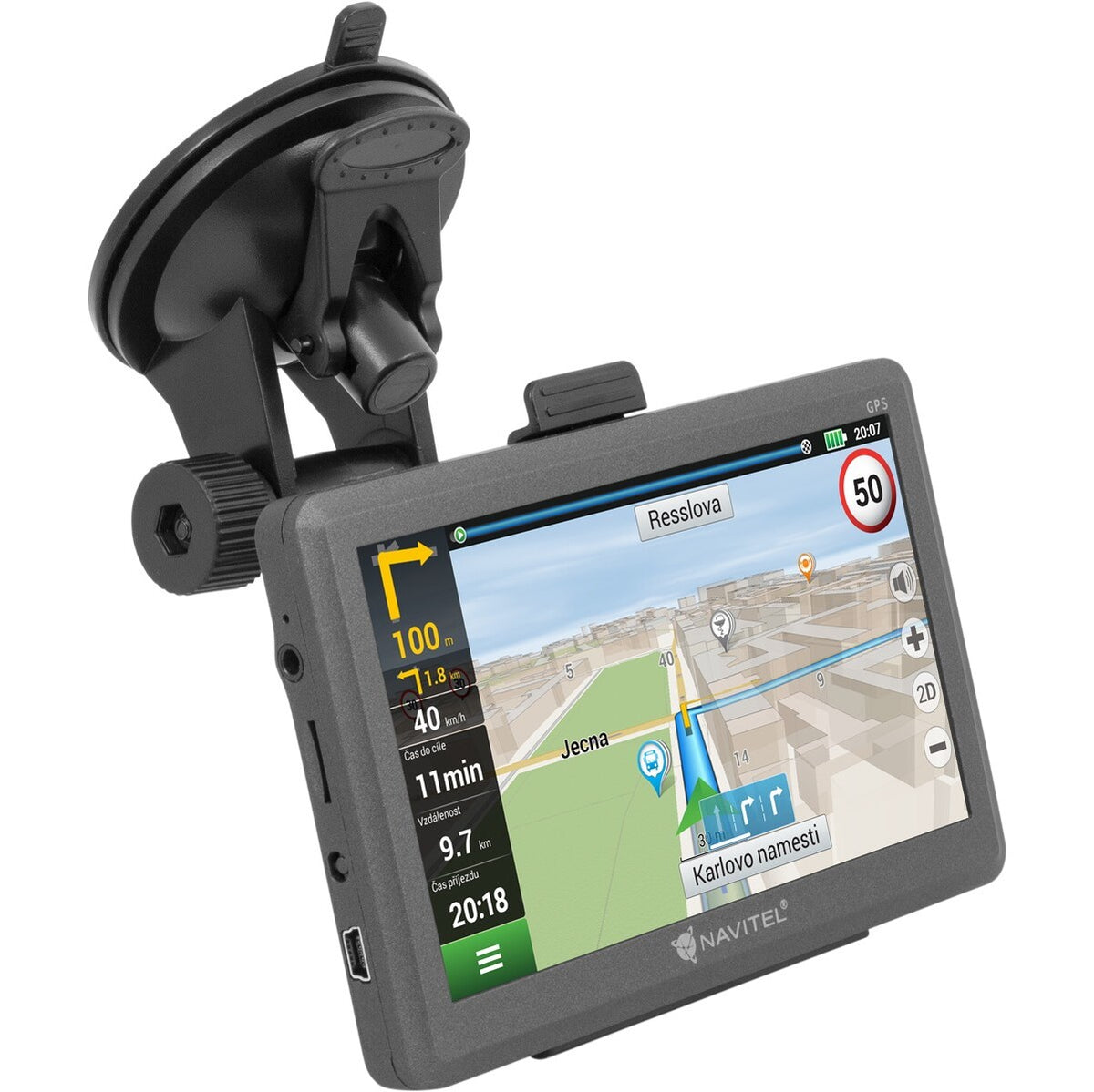 GPS Navigace Navitel E200 5&quot;, Truck, speedcam, 15 zemí, LM