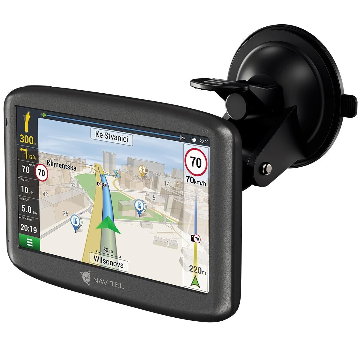 GPS Navigace Navitel E505 5&quot;, Truck, speedcam, 47 zemí, LM POUŽIT