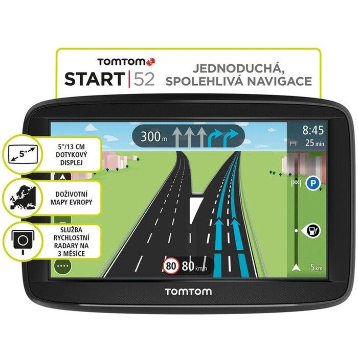 GPS Navigace Tomtom Start 52, 5", 45 zemí, LM