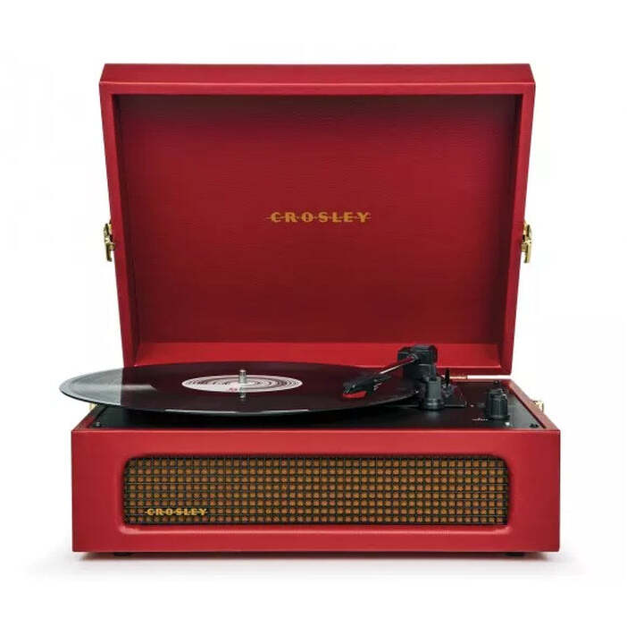 Gramofon Crosley Voyager, červený