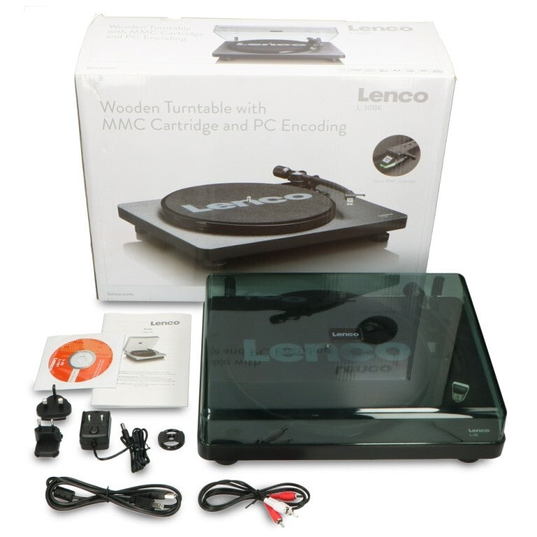 Gramofon Lenco L-30, černý