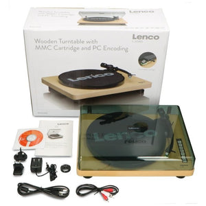 Gramofon Lenco L-30, hnědý