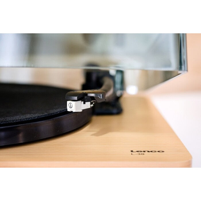 Gramofon Lenco L-30, hnědý