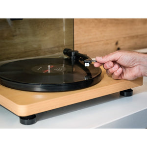 Gramofon Lenco L-30, hnědý
