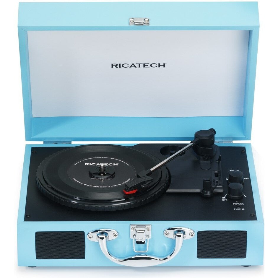Gramofon Ricatech RTT21, modrý