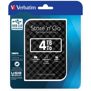 HDD disk 4TB Verbatim 53223