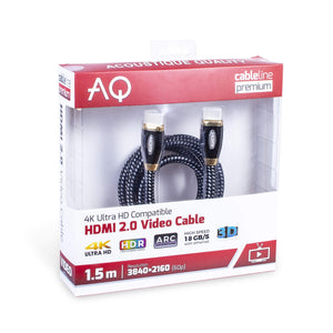 HDMI kabel Acoustique Quality OKHD015, 2.0, 1,5m