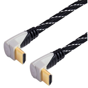 HDMI kabel MK Floria, 2.0, 1,8m, lomený 90°/90°