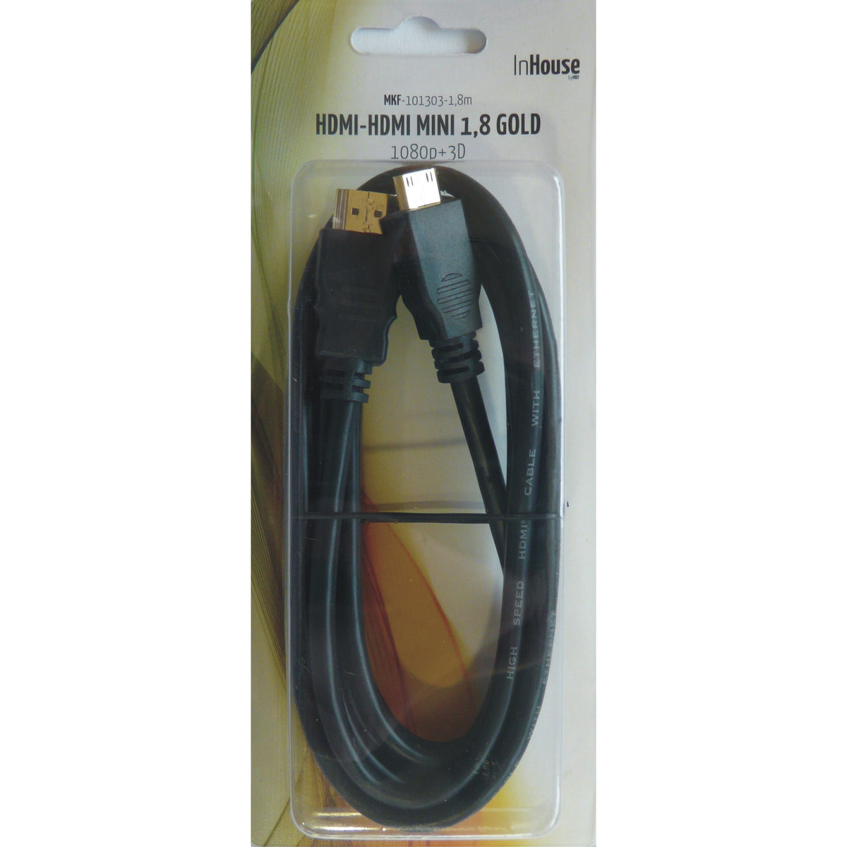 HDMI kabel MK Floria,Mini HDMi, 2.0, 1,8m