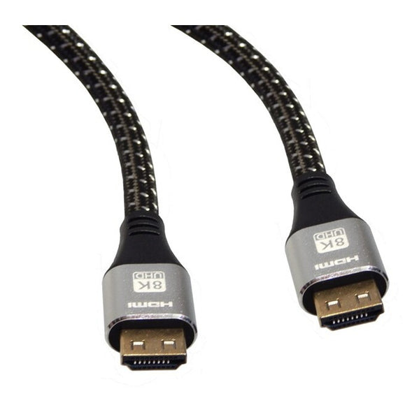 Levně HDMI kabel AQ, 2.1, 3m, 8K, opletený
