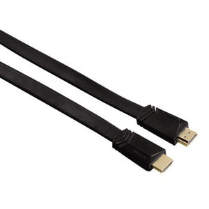 HDMI kabel Hama 122117, plochý, pozlacený, 2.0, 1,5m