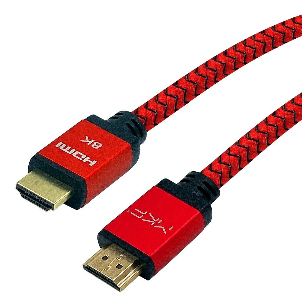 HDMI kabel MK Floria, 2.1, 8K, 1,5m, opletený